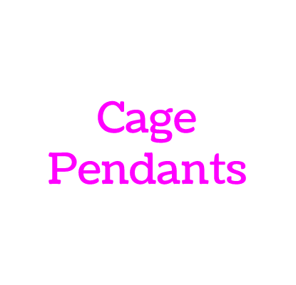 Cage Pendants